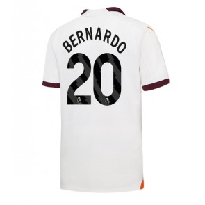 Manchester City Bernardo Silva #20 Koszulka Wyjazdowych 2023-24 Krótki Rękaw